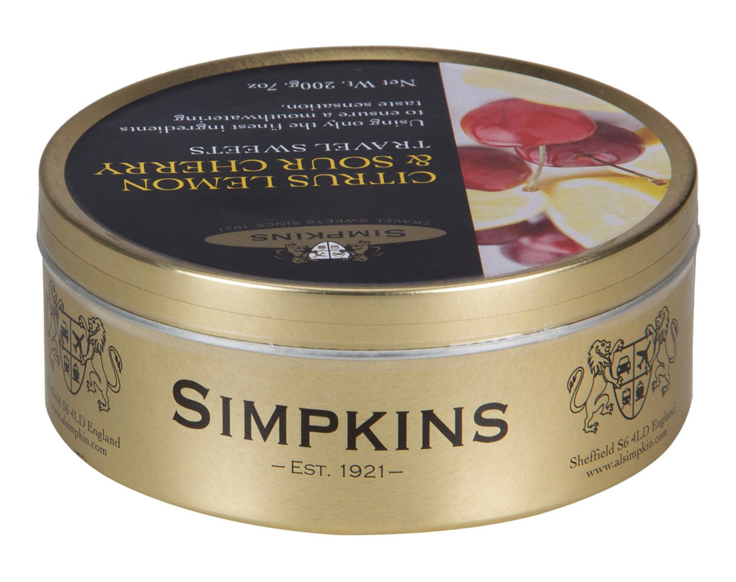 Simpkins Citrus Lemon & Sour Cherry 200G