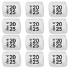 Candy With A Twist - Graduation Cap - Class of 2025 - Individually Wrapped 2 inch Round Jumbo Marshmallows - Great for Kindergar