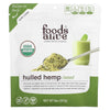 FOODS ALIVE Organic Raw Hulled Hemp Nuts, 8 OZ