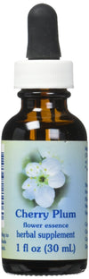 Flower Essence Services Dropper Herbal Supplements, Cherry Plum, 1 Ounce