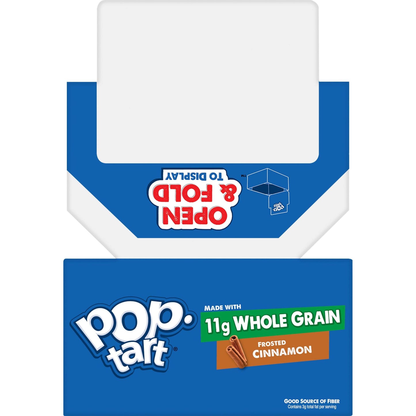 Pop-Tarts Toaster Pastries, Made With Whole Grain, School Lunch, Frosted Cinnamon (120 Pop-Tarts)