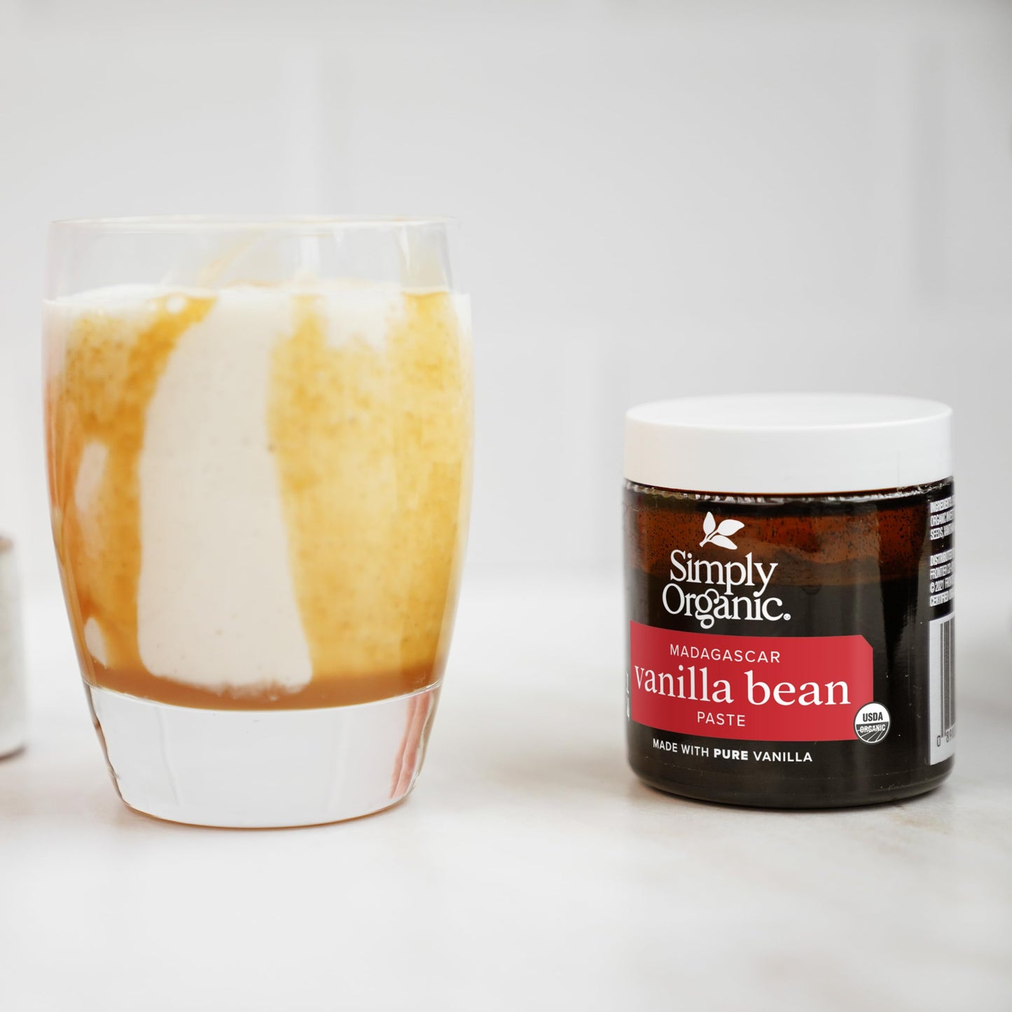 Simply Organic Vanilla Bean Paste, Certified Organic, Vegan, 4 Oz., Brown