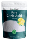 Viva Doria 100% Pure Citric Acid, Food Grade, Fine Grain, 3.5 Lb (1.59 Kg)