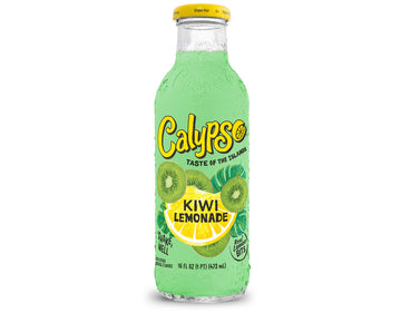 Calypso Lemonade | Made With Real Fruit And Natural Flavors | Kiwi Lemonade, 16 Fl Oz (Pack Of 12)