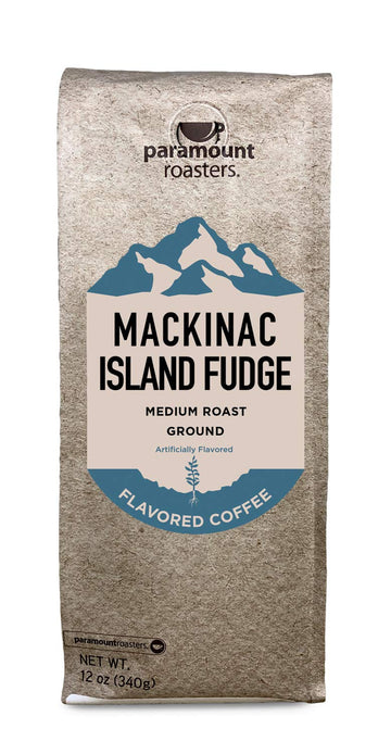 Paramount Roasters Mackinac Island Fudge Ground Coffee, 12oz Package
