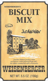 Weisenberger Biscuit Mix - Southern Style Buttermilk Biscuit Mix - Made From Non Gmo Soft Red Wheat - Traditional Old Fashioned