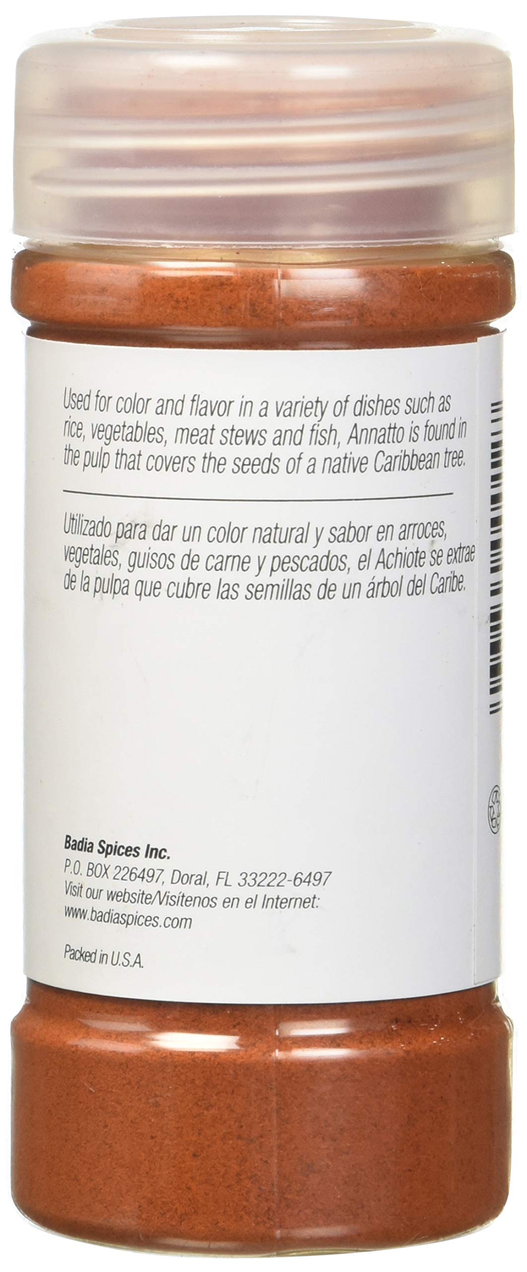 Badia Ground Annatto, Achiote Molido, 2.75 Ounces