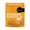 Healthier Comforts Cheddar Cheese Powder (7 oz) | Premium Yellow Cheddar | Batch Tested Gluten Free, Kosher, No Artificial Dyes