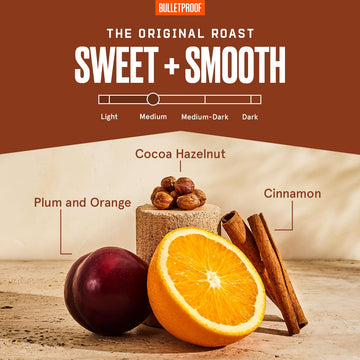 Bulletproof Original Medium Roast Whole Bean Coffee, 12 Ounces (Pack Of 3), 100% Arabica Coffee Sourced From Central And South America