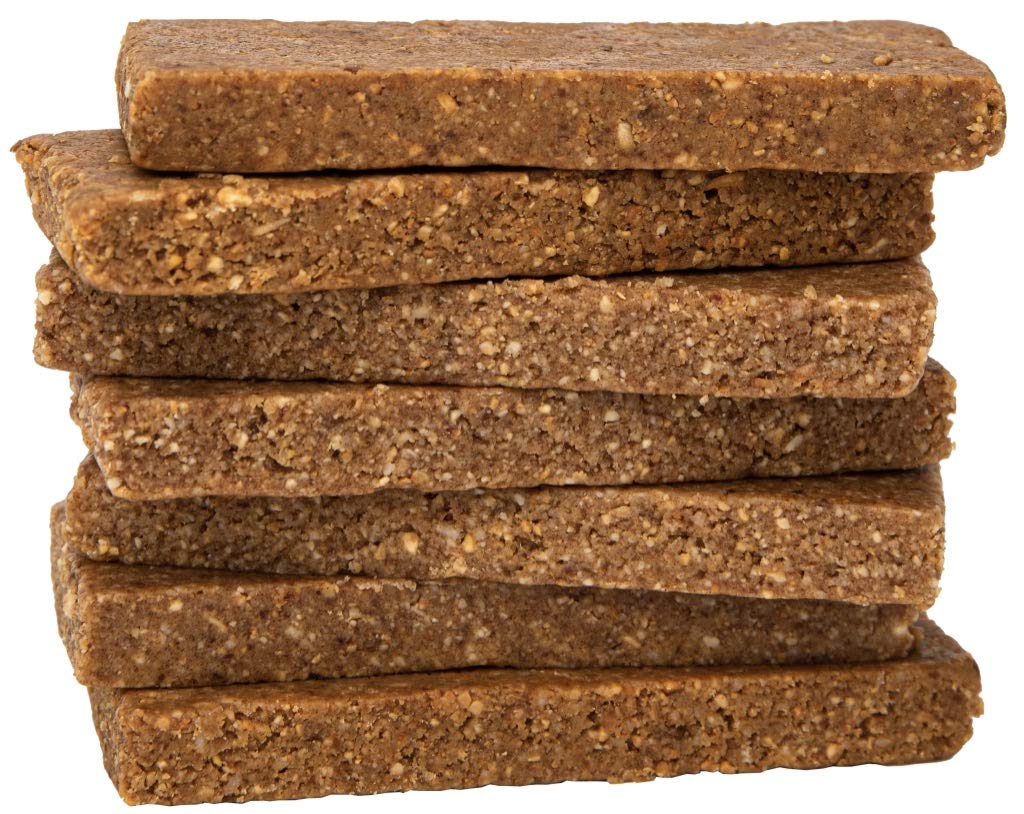 Patter Bar Energy Bars, 100% Whole Foods, Gluten Free, Vegan, No Added Sugar, 12-Pack, Coconut Cashew