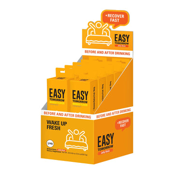 Q.one Easy Tomorrow Jelly Stick, Mango Flavor, 20 Sticks, 0.32 Ounce, Yellow