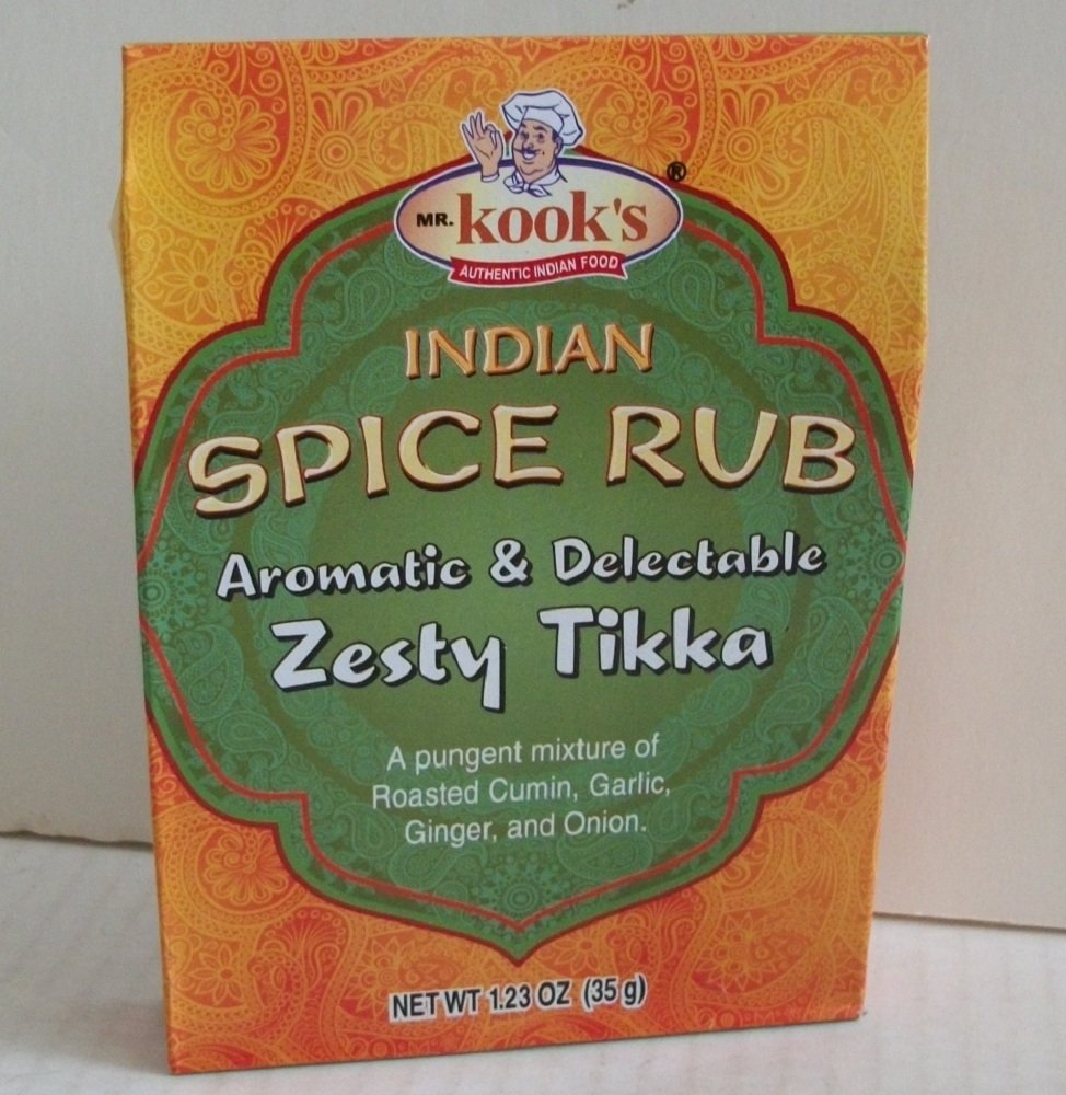 Mr. Kooks Zesty Tikka Rub 1.23 Oz (3 Pack)