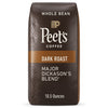 Peet'S Coffee, Dark Roast Whole Bean Coffee - Major Dickason'S Blend 10.5 Ounce Bag