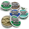 Smokey Mountain Caffeinated Pouches - 5 Can Sampler Pack - 2 Wintergreen Cans And A Can Each Of Arctic Mint, Spearmint And Coffe
