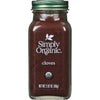 Simply Organic Ground Cloves 2.82 Ounce Jar, Pure Organic Ground Cloves, Kosher, Pungent Warm Aroma, Bittersweet & Spicy