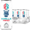 Gorilla Mind Energy Drink | Unmatched Energy Amplified Focus | N-Acetyl-L-Tyrosine Alpha-GPC 200mg Caffeine Uridine Saffron | 0 Sugar Or Artificial Colors | 16oz 12-Pack (Arctic White)