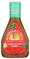 Newman'S Own Family Recipie Italian Dressing, 16 Ounce