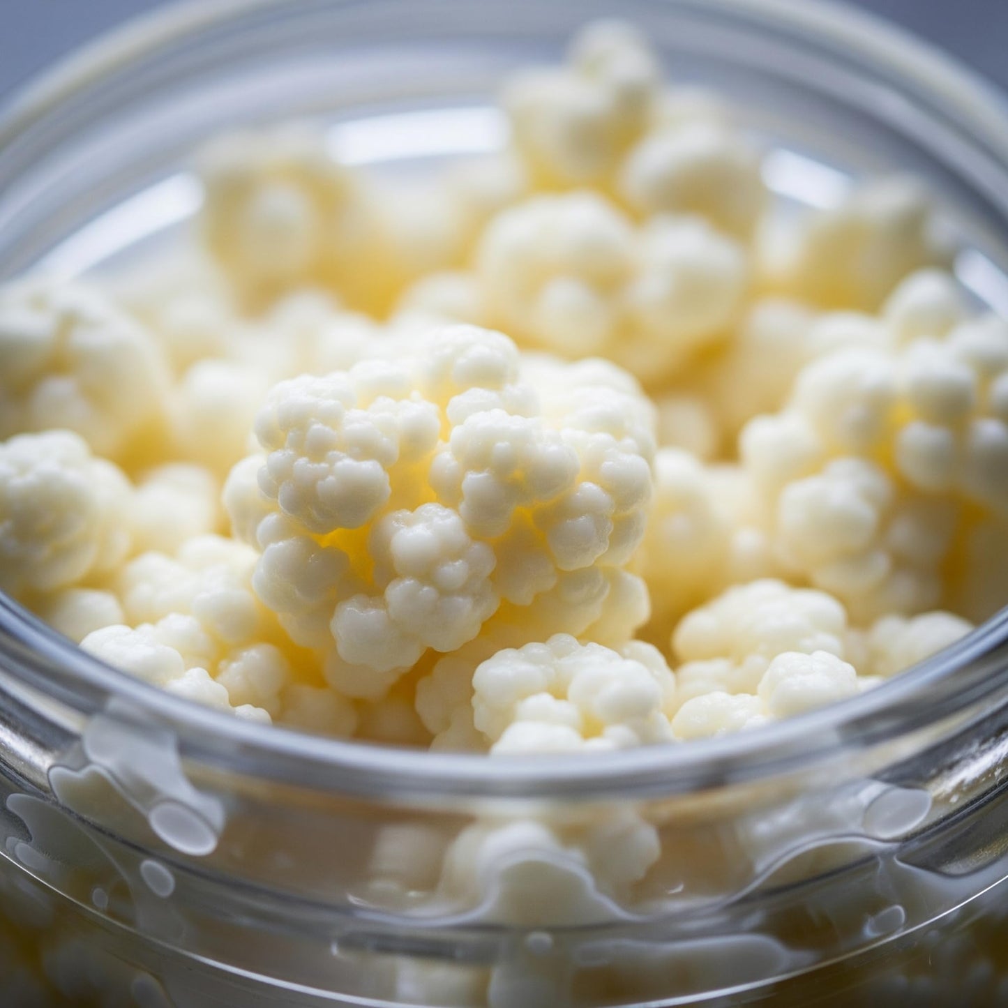 (1 TSP) Live Milk Kefir Grains - Reusable, Non-GMO Probiotic Starter Culture by Spartan Kefir - B lgaros de Leche