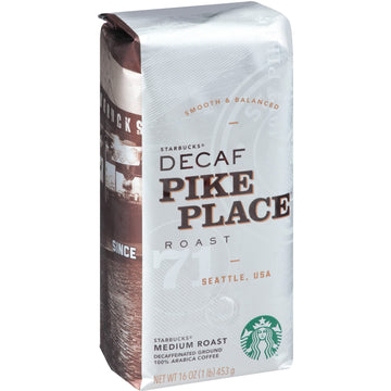 Starbucks Pike Place 1 Lb. Decaf Ground Coffee