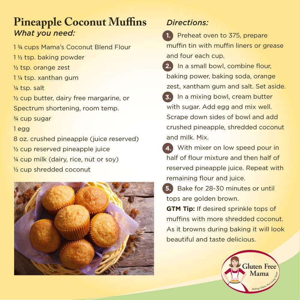 Gluten Free Mama: Gluten Free Coconut Blend Flour - 4Lb Bag