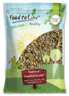 Food to Live Dry Roasted Sunflower and Pumpkin Seed Mix with Himalayan Salt, 8 Pounds - Oven Roasted, Lightly Salted, No Oil, Ri