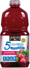Langers 5 Juice Cocktail Cranberry 64 Fl Oz (Pack of 8)