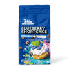 Java Factory Blueberry Shortcake Flavored Ground Coffee Bag - Blueberry and Vanilla Cream Brew, Made with 100% Arabica Beans - F