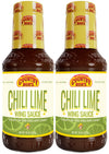 Country Bob's Chili Lime Wing Sauce - Zesty & Spicy Flavor, Made with Small Batch Crafted, Ideal for Wings, Homestyle Cooking, 1