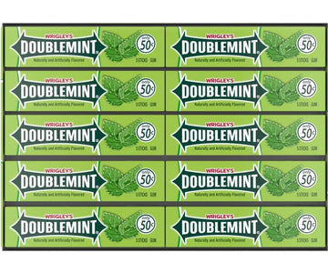 Wrigley Doublemint 5 Stick Gum (40 Packs)