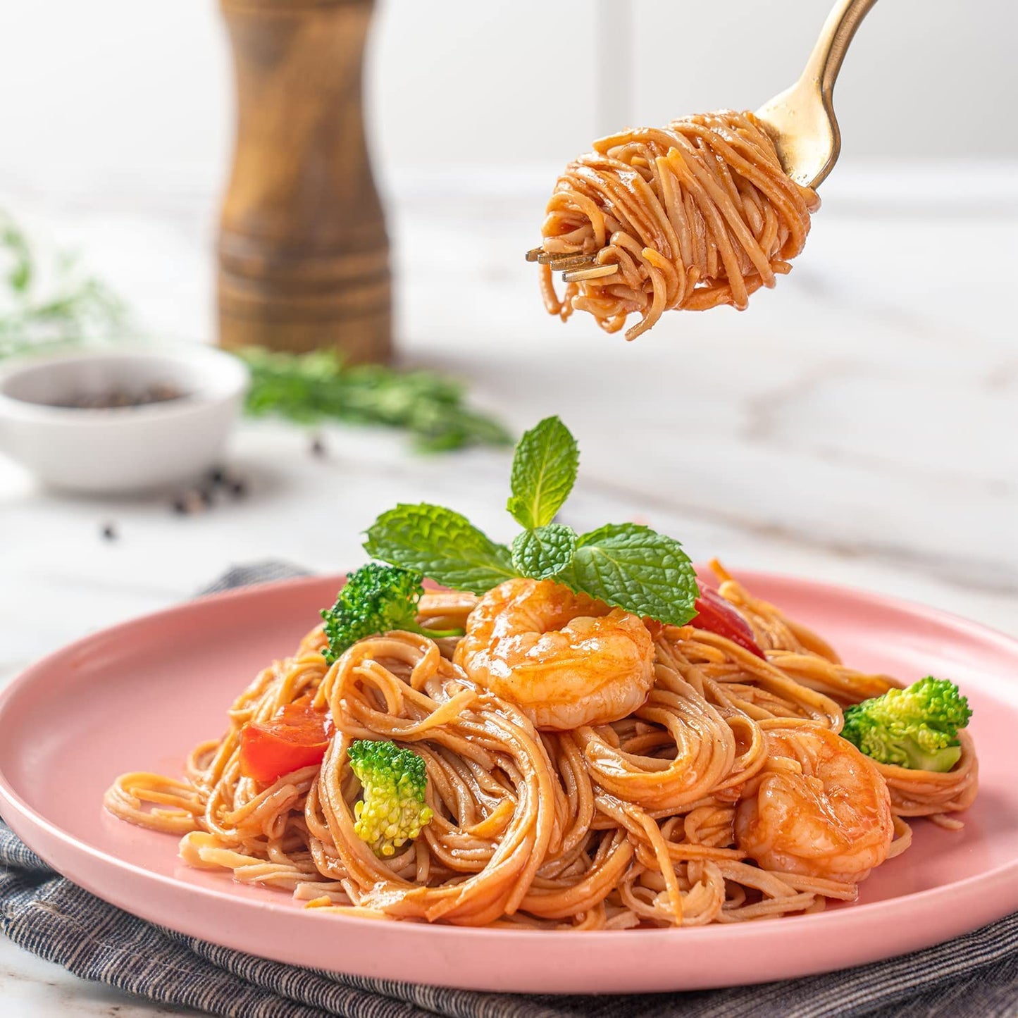 Purefit Organic Soy Bean Spaghetti Pasta,High Protein Pasta,Low Carb Keto Pasta, Gluten-Free, Vegan, Non-Gmo, Kosher, Plant-Based Bean Noodles - 1 Pack(10 Oz/5 Servings)