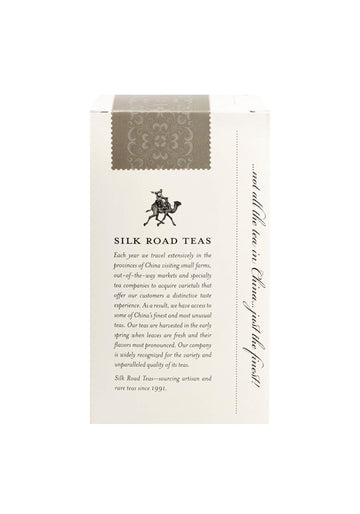 Silk Road Teas, Organic Earl Grey Black Tea, Rich & Invigorating Flavors, 15 Non-Gmo Biodegradable Silk Tea Bags