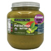 Wilderness Poets, Pistachio Butter - Organic, Raw, 100% Pistachio (64 Ounce - 4 Pound) - Half Gallon Glass Jar - Perfect for Dub