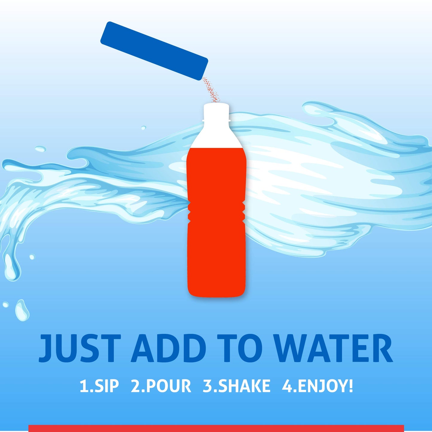 Wylers Light Island Punch Singles To Go Water Drink Mix, Fruity Red Punch, 10 Count Pack, 21.44 Ounce