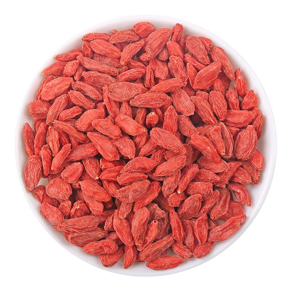 Natural Organic Red Wolfberry Lycium Chinensis Matrimony Hong Gou Qi,500 Grams Bulk Herbs.