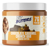 Fit Butters Chocolate Caramel Crunch Bar Cashew Butter Spread - Added Protein and Coconut Oil, Low Carb, Low Sugar, Complete Pro