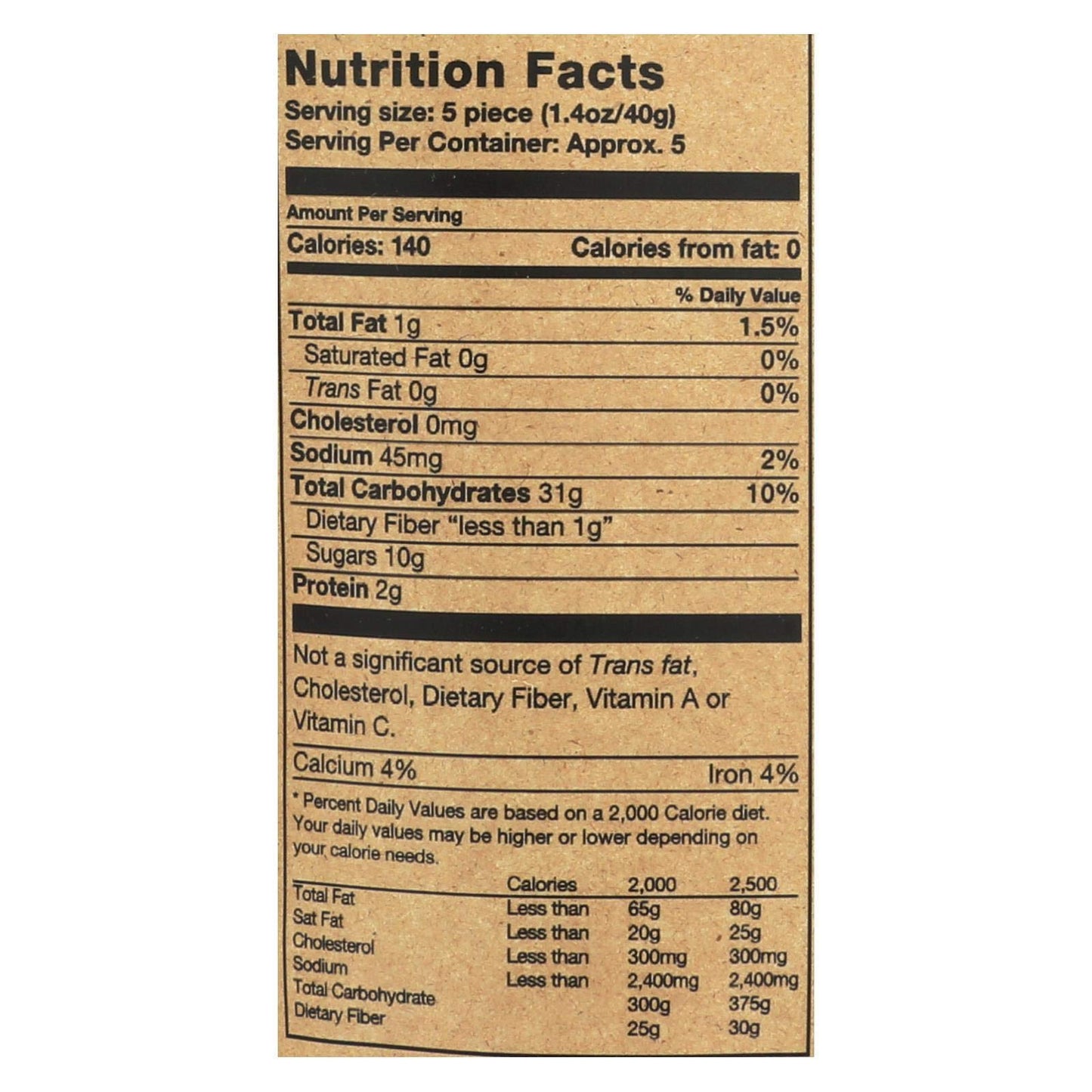 Rj 'S Licorice, Licorice, Nat Blk, Sft Eatn, Pack Of 8, Size 7.05 Oz, (Dairy Free Gmo Free Kosher Low Sodium Vegan)8