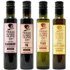 Balsamic Vinegar Combo Gift Set 4 Pack (250Ml Each): Blackberry, Fig, Peach, White Lemon
