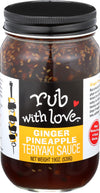 Rub with Love Ginger Pineapple Teriyaki Sauce By Tom Douglas, 16 Ounce
