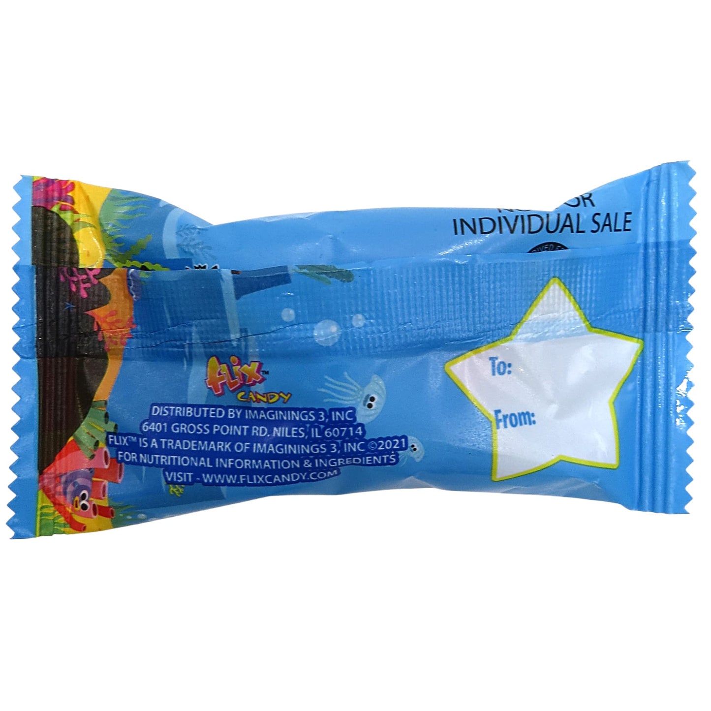 Imaginings 3 Baby Shark Lollipop Rings, Assorted Fruit Flavors, 20 Count, Individually Wrapped