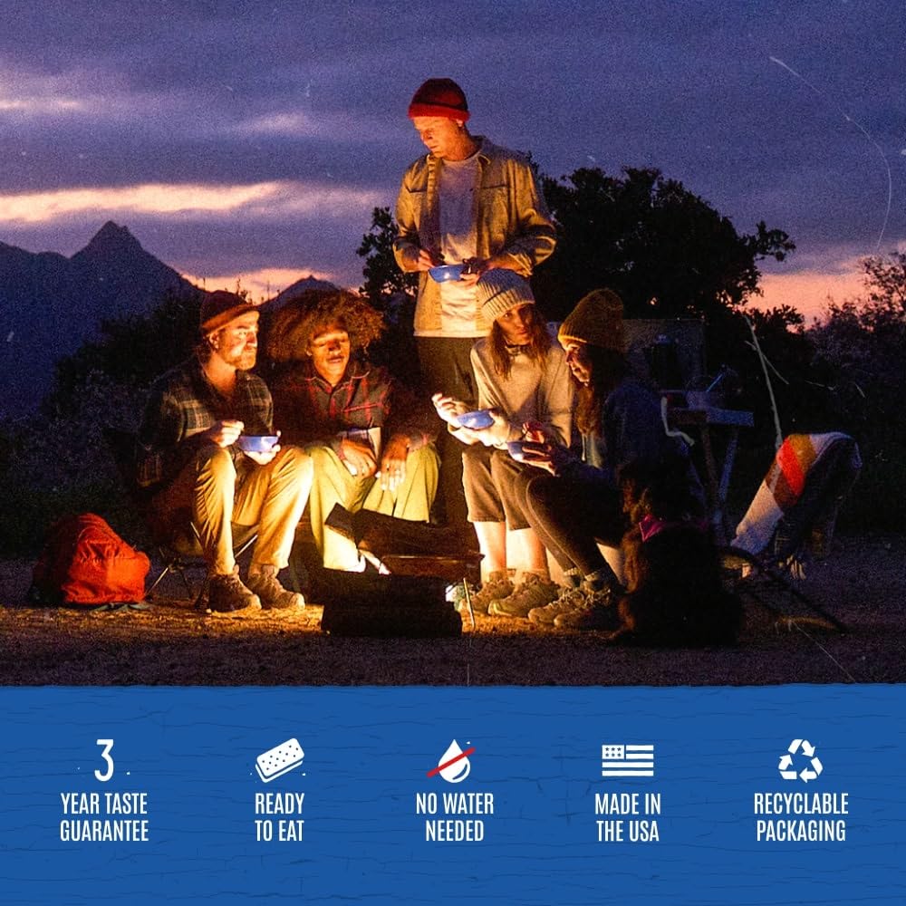 Mountain House Vanilla Ice Cream Sandwich | Freeze Dried Backpacking & Camping Food | 12-Pack