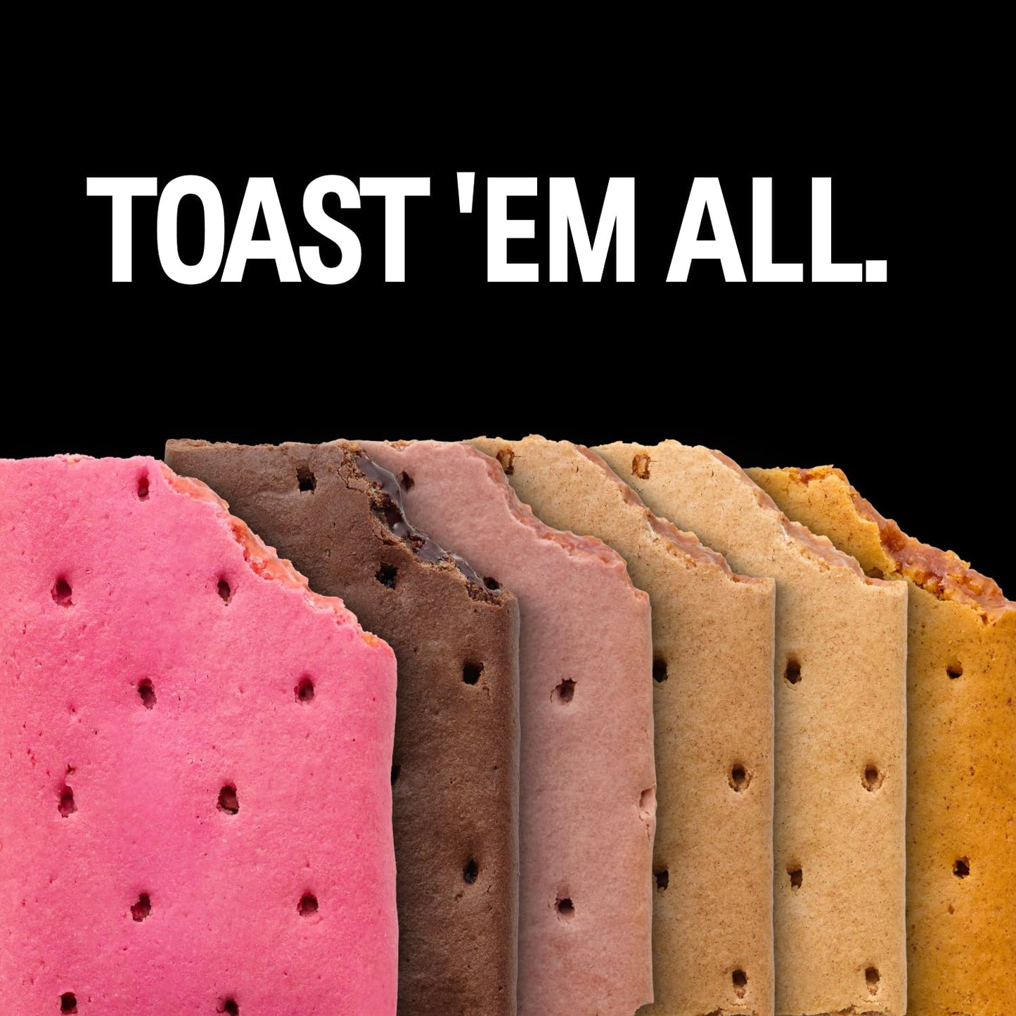 Ghetto Gastro Strawberry Toaster Pastries (6-Pack, 24-Bars) - Plant-Based, Vegan & Non-Gmo Ingredients, Kosher Certified - Perfe