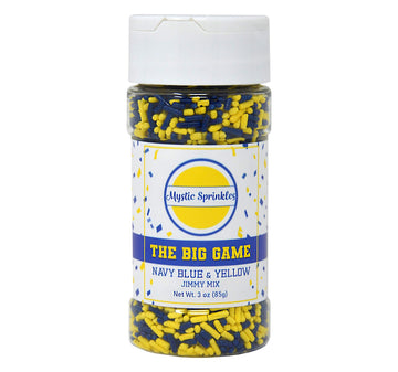 Mystic Sprinkles The Big Game Jimmy Mix 3Oz Bottle (Navy Blue & Yellow)