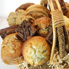 Poppie's Dough Fresh Baked Muffin, Cookie, Scone, and Brownie Basket/Box (19 Pieces) - Perfect for Easter, Mother's Day, Birthda