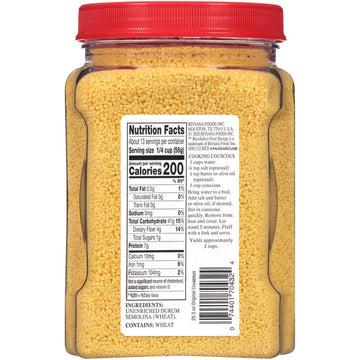 RiceSelect Original Couscous, Pack of 4, 1.65 Pound Total, Model 905622
