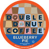 Blueberry Coffee In Single Serve Pods, Flavored Hot Or Iced Coffee For The Keurig K Cups Coffee Brewer, From Double Donut,48 Cups