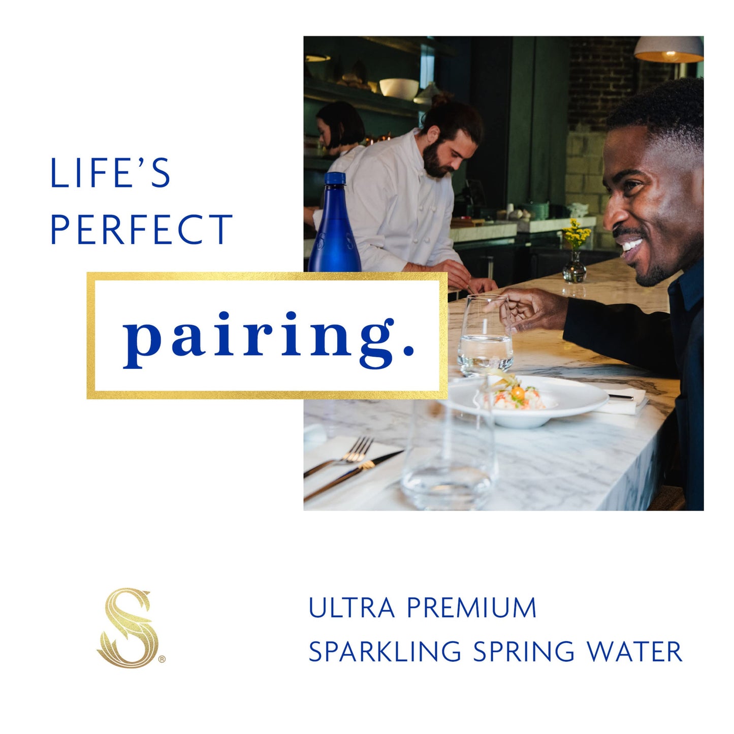 Saratoga Sparkling Spring Water, 16 Oz PET Bottles, 6-Pack - Refreshing Natural Mineral Water