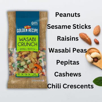 Gurley'S Golden Recipe Wasabi Crunch, Bold & Spicy, 6 Oz (Pack Of 8)