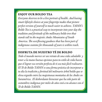 Tadin Boldo Herbal Tea (24 Teabags)