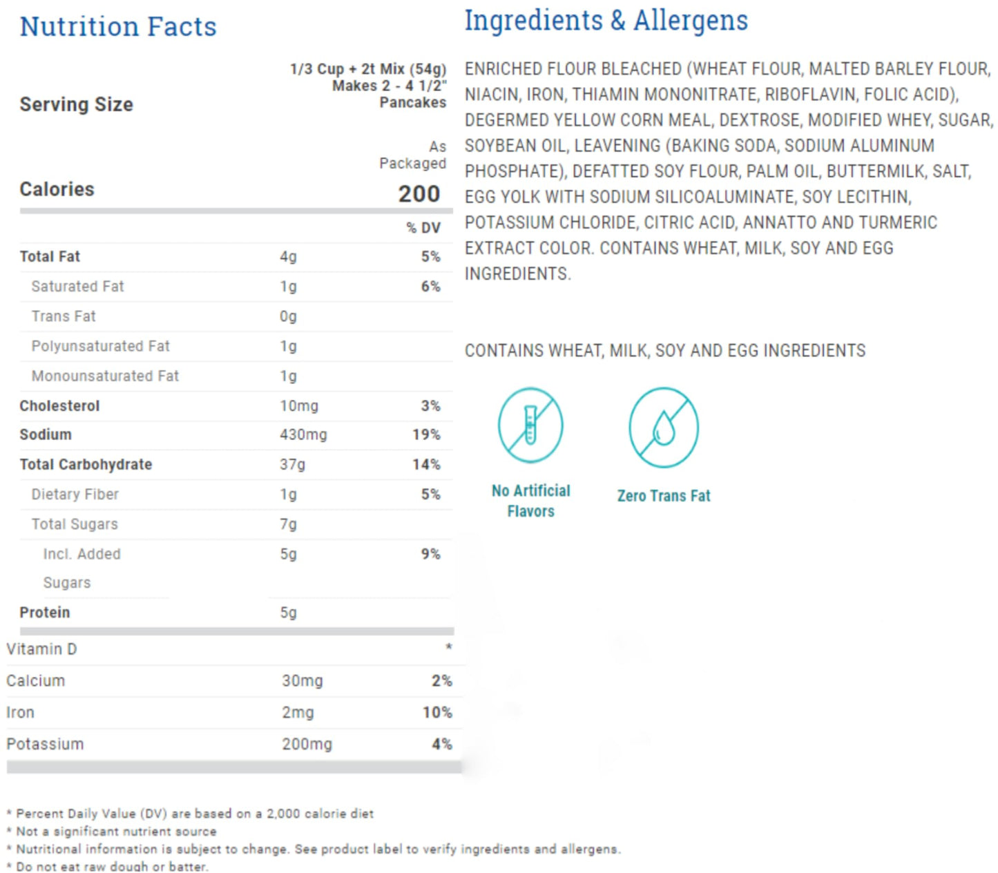 Gold Medal Complete Buttermilk Pancake Mix, 5-Pound Box