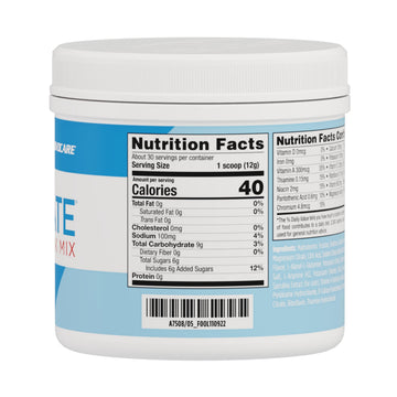 AdvoCare Rehydrate Electrolyte Drink Mix - Hydration Drink with Sodium & Potassium - Berry Lemon Ice, 12.7 oz